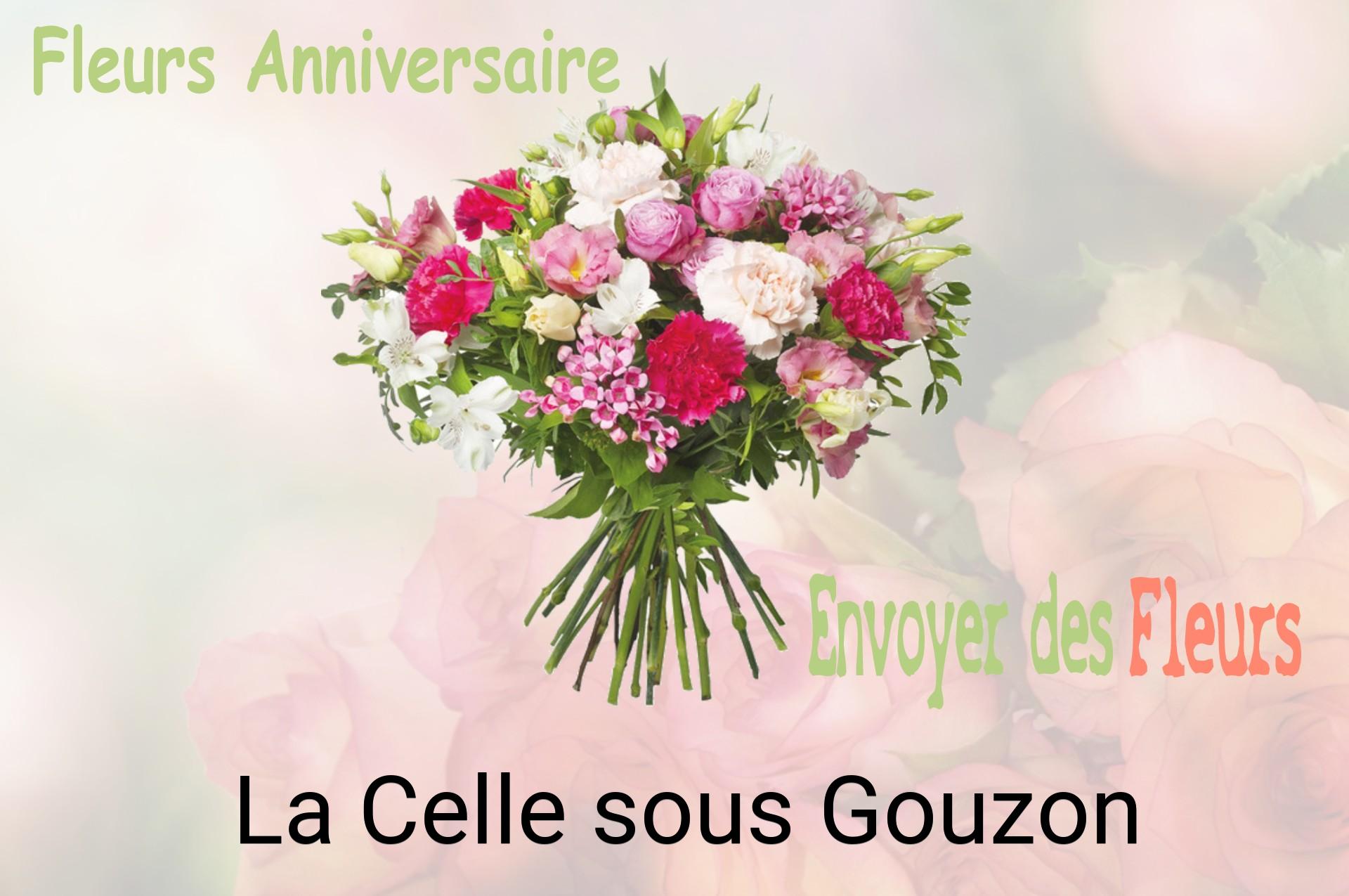 Bouquet de fleurs d’anniversaire livré à La Celle-sous-Gouzon